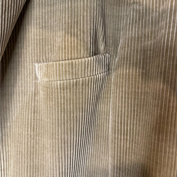 Vintage Holbrook Blazer Mens 44R Tan Corduroy blazer - Picture 4 of 13